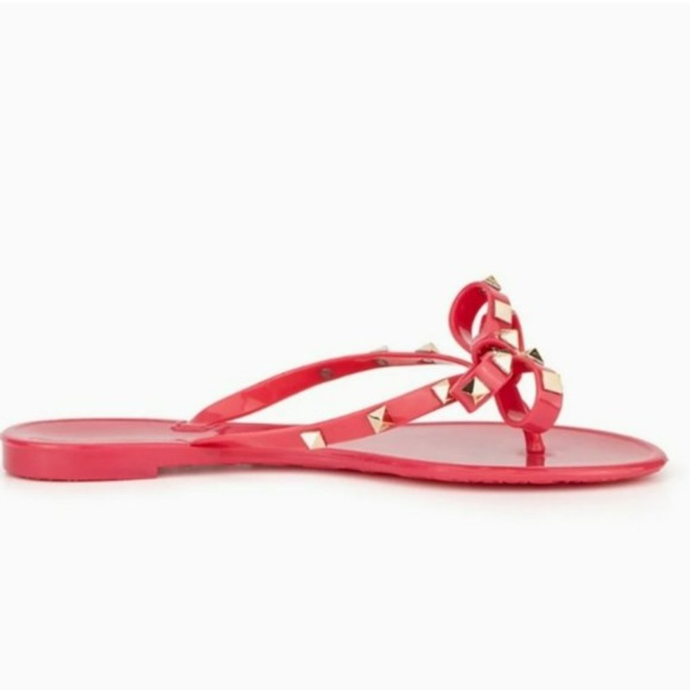 Olivia Miller Valtos Jelly Sandals-7 - Picture 4 of 7